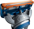 Gillette Fusion: trimmer on back of catridge