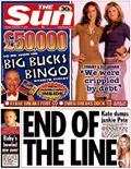 The Sun: losing readers