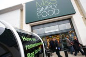 Marks and Spencer: mulls online food store