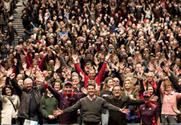 London 2012 training programme kicks off at Wembley Arena