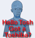 Toshiba: Tosh returns as Gekko appointed to in-store concept