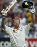 Flintoff: named coolest celebrity