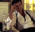James Bond: drinking Smirnoff vodka