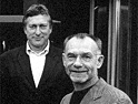 Hoggins (l) and O'Shea: agency merger