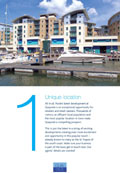 Quayside: Aricot Vert designing marketing material