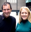 Beier (l) and Young: appointed to direct division