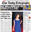 Daily Telegraph: Alex goes colour for Xerox campaign