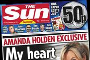 The Sun on Sunday: unofficial reports claim a drop in sales