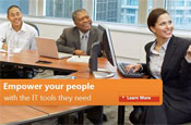 Microsoft: marketing material in race row