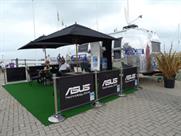 The Asus Airstream caravan