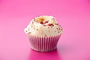 A Red Velvet cupcake