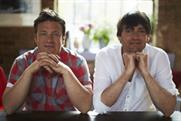 Jamie Oliver and Alex James