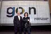Trivision switch-off: Spencer Berwin of JCDecaux and Trevor Beattie