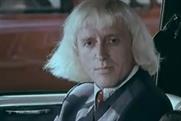 Jimmy Savile: starring in the 1970s 'clunk click' seatbelt campaign