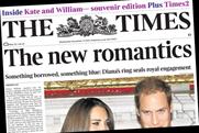 The Times: Kate and William souvenir editon