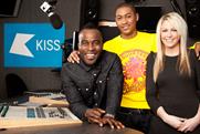 Kiss: breakfast show presenters Rickie, Melvin and Charlie