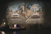 Gamers light up the white cliffs of Dover