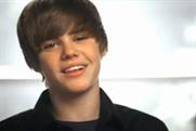 Justin Bieber: promotes Proactiv skincare products