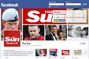 The Sun: records one million likes on Facebook