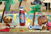 Oasis: 'Celebrity Juice' ident