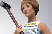 Willis: as Connie in AOL campaign