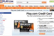 Play.com launches credit card with MBNA