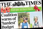 The Times: The hardest budget