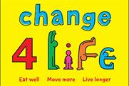 The governement's Change4Life campaign aimed at kids
