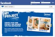 Wickes: launches My Project app on Facebook 