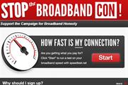 Stop the Broadband Con: Virgin Media website