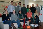 Back, l to r: Chris Thurling, Matt French, Ben Wyatt, Ian Lovell, Martina Welander, Andrew Arnott, Jon Waring. Seated, l to r: Laura Fletcher, Jean Dickinson, Jo Weston, Iwein Dekoninck, Kate Stokes. Not pictured: Pete Fairhurst, Tim Wooton.