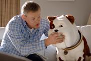 Churchill: parting company with Martin Clunes