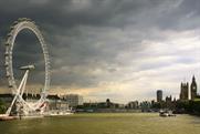 London Eye…number-one tourist attraction in the UK