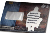 YMCA campaign: combining mail with ambient