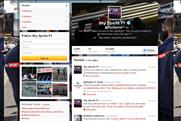 Sky Sports: runs F1 Twitter competition