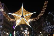 Piggotts illuminates Oxford Street with 600,000 Christmas lights