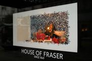 House of Fraser: Christmas 2011 display