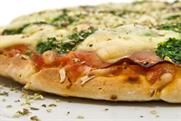 Pizza: the value of sales has increased by 22% in the past five years