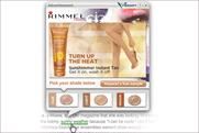 Rimmel: promotes latest products via interactive in-text ads