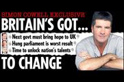 The Sun: Cowell offers political advice