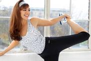 Kelly Brook: fronting 2010 Reebok campaign