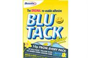 Blu-Tak goes goes yellow