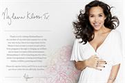 Myleene Klass: creates own-brand parenting website