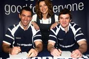 Paul Sculthorpe Liz Matkin and Jamie Rooney: line up for The Co-op