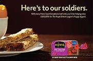 Hovis launches £100,000 Poppy Appeal campaign with David Jason
