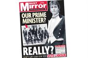 The Daily Mirror: Cameron as Prime Minister?