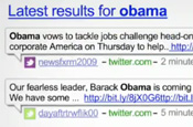 Google: search in real time