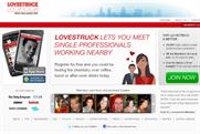 Lovestruck.com: targeting Londoners with mobile ads