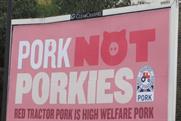 Red Tractor pork: outdoor ad campaign
