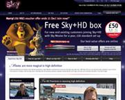 Sky: banners, posters, direct mail...
